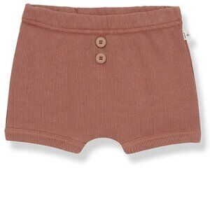 1 + In The Family Sebastian Shorts Size 12 Months Cotton Rust